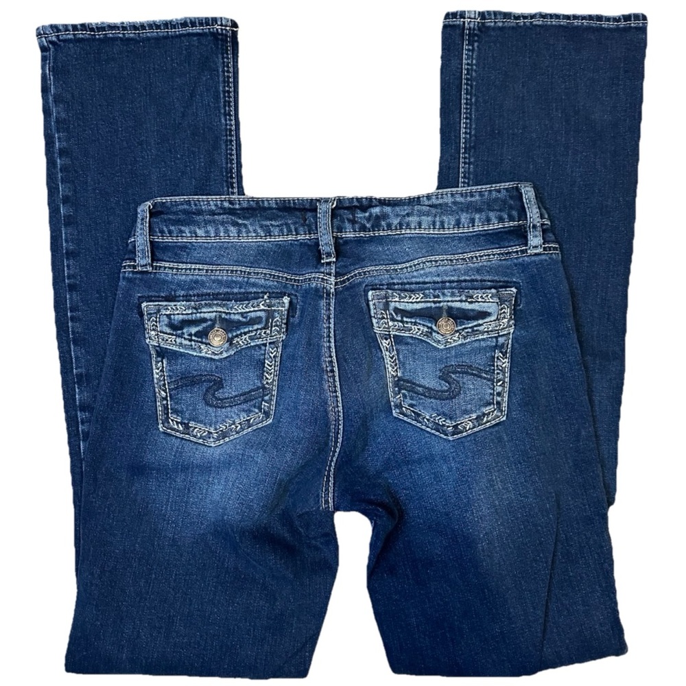 Silver Jeans Women’s Suki Slim Bootcut Jeans Size 26 - Picture 4 of 6